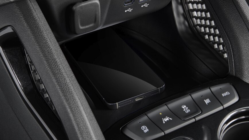2026 Chevrolet trailblazer Photography: Wireless Charger